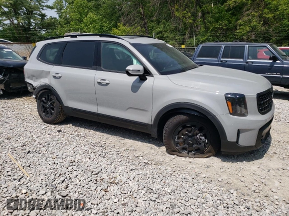 2024 Kia Telluride SX X-Pro z VIN 5XYP5DGC2RG534955, wystawiony jako Copart lot #59326615 z przebiegiem 6 164 mil mil oraz Szkoda całkowita • Salvage title. Historia ofert i sprzedaży dostępna na DreamBid. Obrazek 4.