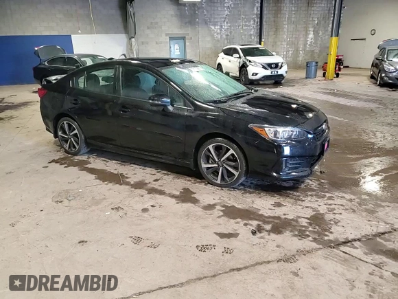 2022 Subaru Impreza Special Sports with VIN 4S3GKAL60N3609092, listed as a Copart auction lot 79737994 with 13,457 mi miles and Salvage title. Bid and sale history available at DreamBid. Image 13.