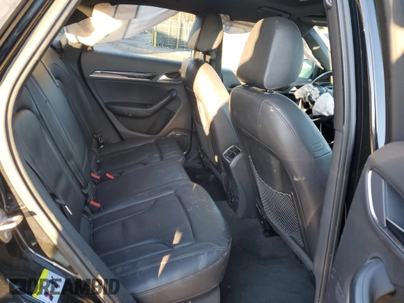2015 Audi Q3 2.0T Prestige with VIN WA1GFCFS5FR010772, listed as a Copart auction lot 45697865 with 104,705 mi miles and Salvage Title. Bid and sale history available at carsss.com. Image 10.