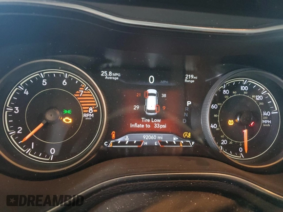 2021 Jeep Cherokee Limited с VIN 1C4PJLDX4MD179968, выставлен на аукционе Copart как лот 82931884 с пробегом 92 060 миль миль и Списание • Salvage title. История ставок и продаж доступна на DreamBid. Изображение 9.