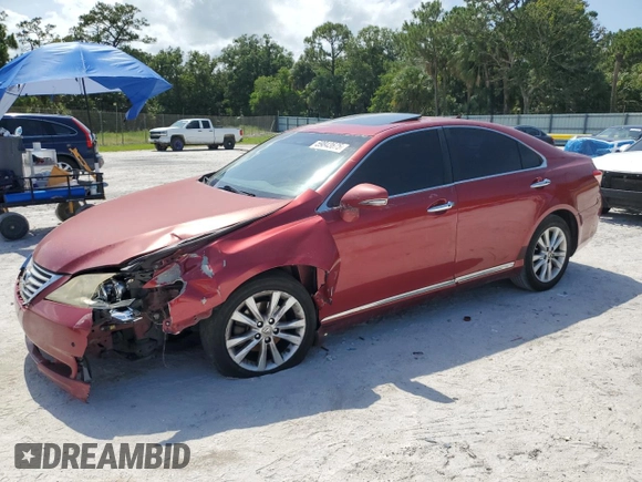 2010 Lexus ES 330 z VIN JTHBK1EGXA2373212, wystawiony jako Copart lot #59843675 z przebiegiem 390 247 mil mil oraz Szkoda całkowita • Salvage title. Historia ofert i sprzedaży dostępna na DreamBid. Obrazek 1.