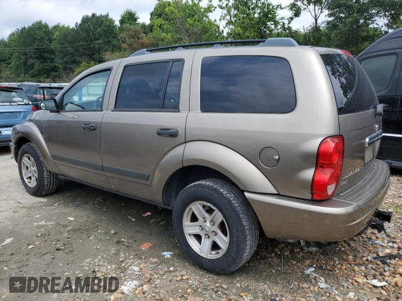 2006 Dodge Durango SLT с VIN 1D4HD48K86F153609, выставлен на аукционе Copart как лот 63700215 с пробегом 196 544 миль миль и Списание • Salvage title. История ставок и продаж доступна на DreamBid. Изображение 2.