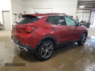 2022 Buick Encore GX Essence with VIN KL4MMGSLXNB028965, listed as a Copart auction lot 46574165 with 101,353 mi miles and Salvage title. Bid and sale history available at DreamBid. Image 3.