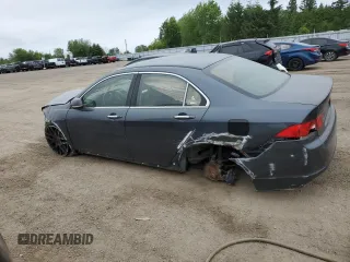 2006 Acura TSX with VIN JH4CL96856C802927, listed as a Copart auction lot 62552305 with Not provided miles and Salvage title. Bid and sale history available at DreamBid. Image 2.