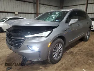 2023 Buick Enclave Essence with VIN 5GAEVAKWXPJ129688, listed as a Copart auction lot 85990464 with 48,478 mi miles and Salvage Title. Bid and sale history available at carsss.com. Image 1.