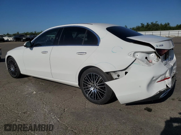 2023 Mercedes-Benz C 300 with VIN W1KAF4GB4PR128514, listed as a Copart auction lot 57564215 with 41,578 mi miles and Salvage title. Bid and sale history available at DreamBid. Image 2.