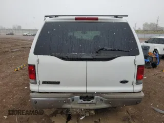 2001 Ford Excursion Limited z VIN 1FMNU42F01ED72943, wystawiony jako Copart lot #53872445 z przebiegiem 195 219 mil mil oraz Szkoda całkowita • Salvage title. Historia ofert i sprzedaży dostępna na DreamBid. Obrazek 6.