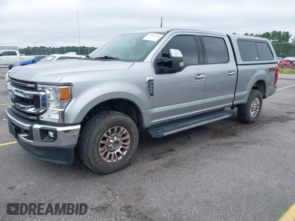 2021 Ford F-250 XL with VIN 1FT7W2BNXMED37995, listed as a IAAI auction lot 42616726 with 39,428 mi miles and . Bid and sale history available at DreamBid. Image 2.