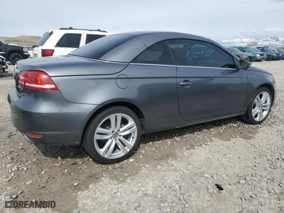 2014 Volkswagen Eos Lux with VIN WVWFW8AH1EV000403, listed as a Copart auction lot 50272205 with 135,441 mi miles and Salvage Title. Bid and sale history available at carsss.com. Image 3.