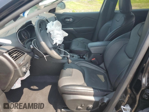 2022 Jeep Cherokee Latitude Lux z VIN 1C4PJMMN6ND542731, wystawiony jako Copart lot #59912205 z przebiegiem 9 483 mil mil oraz Szkoda całkowita • Salvage title. Historia ofert i sprzedaży dostępna na DreamBid. Obrazek 7.