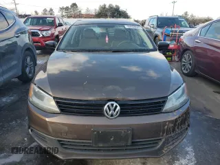 2011 Volkswagen Jetta Sedan S with VIN 3VW2K7AJ3BM117815, listed as a Copart auction lot 45658625 with 189,160 mi miles and Clean Title. Bid and sale history available at carsss.com. Image 5.