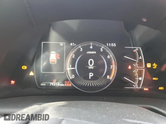 2020 Lexus ES 350 Ultra Luxury with VIN 58ACZ1B12LU060524, listed as a Copart auction lot 88558665 with 79,314 mi miles and Salvage title. Bid and sale history available at DreamBid. Image 9.