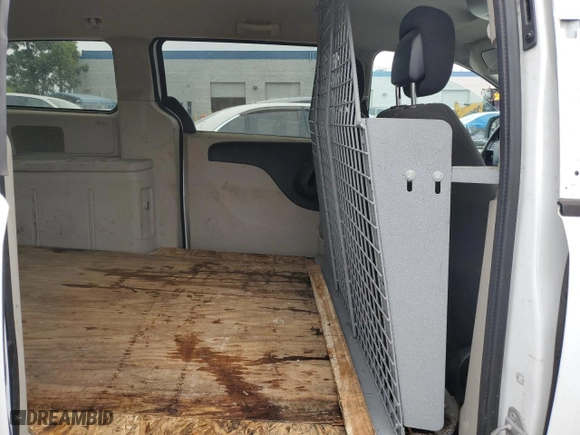 2015 Ram Cargo Van Tradesman with VIN 2C4JRGAG9FR679862, listed as a Copart auction lot 53889135 with 115,261 mi miles and Salvage Title. Bid and sale history available at carsss.com. Image 10.