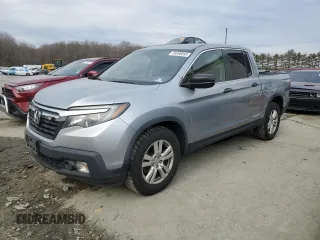 2017 Honda Ridgeline Sport+ with VIN 5FPYK3F20HB020440, listed as a Copart auction lot 47825075 with 156,339 mi miles and Clean title. Bid and sale history available at DreamBid. Image 1.