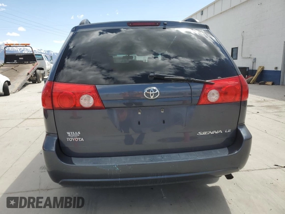2008 Toyota Sienna CE with VIN 5TDZK23C08S127178, listed as a Copart auction lot 54060145 with 317,196 mi miles and Clean Title. Bid and sale history available at DreamBid. Image 6.