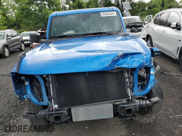 2023 Ford Bronco with VIN 1FMDE5AH5PLB24970, listed as a Copart auction lot 78403864 with 6,449 mi miles and Salvage Title. Bid and sale history available at DreamBid. Image 5.