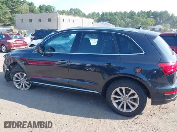 2015 Audi Q5 Premium Plus with VIN WA1LFAFP9FA144987, listed as a IAAI auction lot 42717013 with 105,809 mi miles and . Bid and sale history available at DreamBid. Image 14.