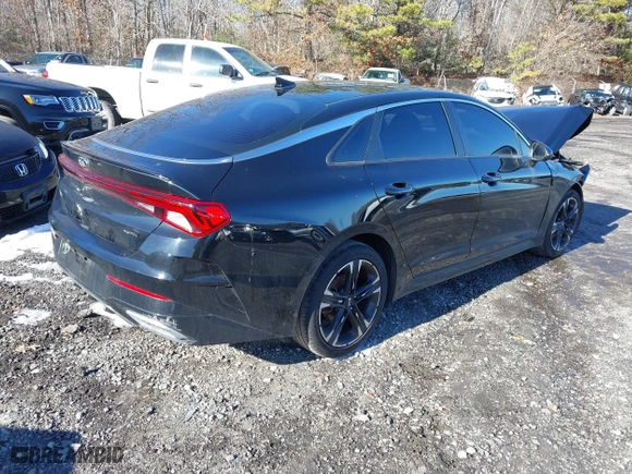 2021 Kia K5 GT-Line with VIN 5XXG64J28MG016827, listed as a IAAI auction lot 41310975 with 68,171 mi miles. Bid and sale history available at carsss.com. Image 4.