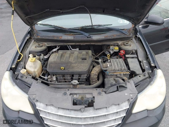 2008 Chrysler Sebring Touring with VIN 1C3LC56K78N281422, listed as a IAAI auction lot 41930835 with 218,065 mi miles. Bid and sale history available at carsss.com. Image 10.