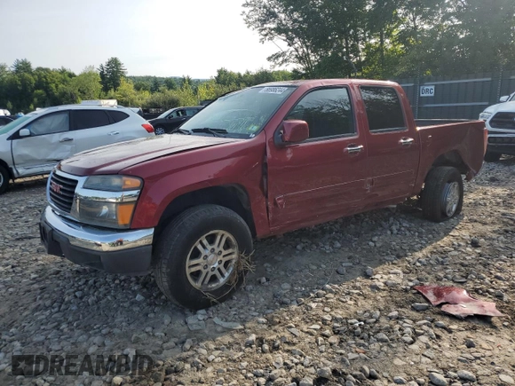2010 GMC Canyon SLE1 with VIN 1GTJTCDE2A8100462, listed as a Copart auction lot 66986244 with 83,072 mi miles and Salvage Title. Bid and sale history available at carsss.com. Image 1.