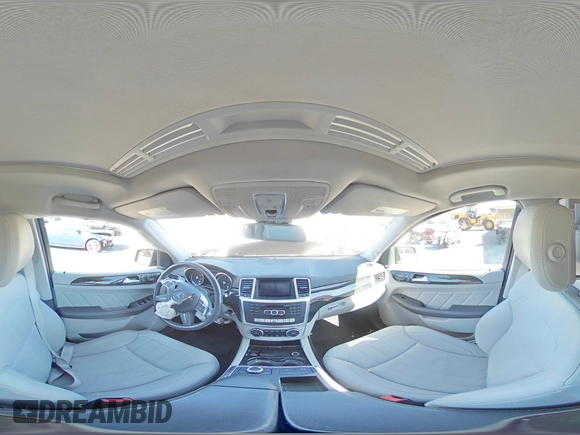 2016 Mercedes-Benz GL with VIN 4JGDF6EEXGA662143, listed as a Copart auction lot 76980574 with 0 mi miles and Salvage Title. Bid and sale history available at carsss.com. Image 14.