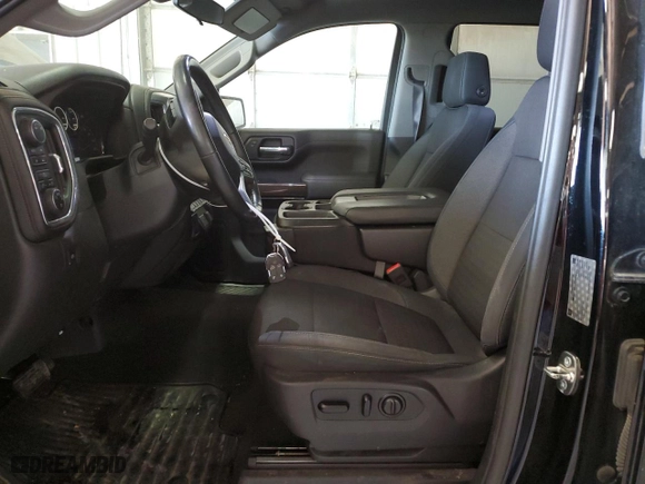 2019 Chevrolet Silverado 1500 LT with VIN 3GCPYDEK2KG212521, listed as a Copart auction lot 46452255 with 69,782 mi miles and Salvage Title. Bid and sale history available at carsss.com. Image 7.