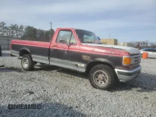 1990 Ford F-150 with VIN 1FTEF15N3LNA02878, listed as a Copart auction lot 84758754 with 78,729 mi miles and Salvage Title. Bid and sale history available at carsss.com. Image 4.
