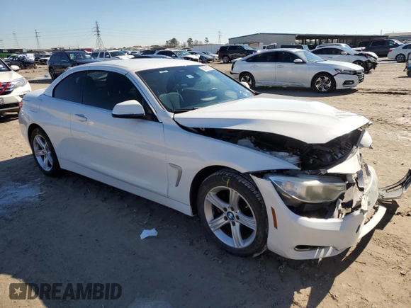2015 BMW 4 Series 428i xDrive with VIN WBA3T1C51FP820800, listed as a Copart auction lot 88390905 with 168,906 mi miles and Salvage Title. Bid and sale history available at carsss.com. Image 4.