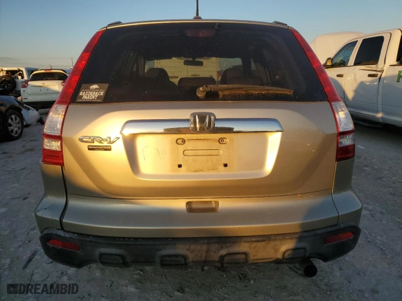 2007 Honda CR-V EX-L with VIN JHLRE38737C050933, listed as a Copart auction lot 83105804 with 286,549 mi miles and Clean Title. Bid and sale history available at carsss.com. Image 6.