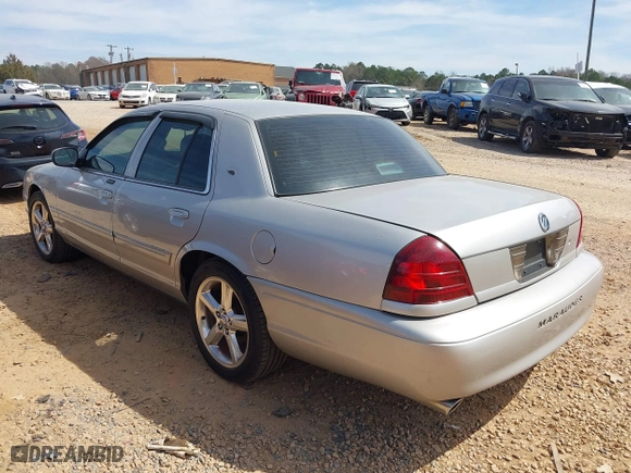 2004 Mercury Marauder with VIN 2MHHM79V74X675447, listed as a IAAI auction lot 41833704 with 244,849 mi miles. Bid and sale history available at carsss.com. Image 3.