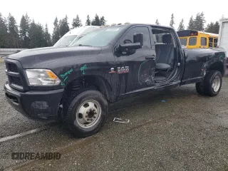 2015 Ram 3500 Tradesman with VIN 3C63RRGLXFG617036, listed as a Copart auction lot 47020305 with 175,288 mi miles and Salvage Title. Bid and sale history available at carsss.com. Image 1.