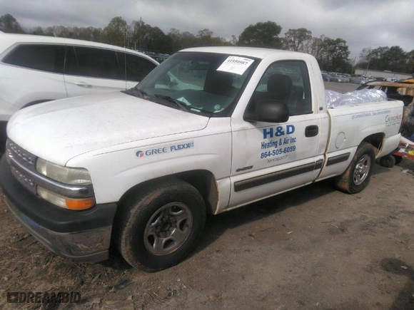 2002 Chevrolet Silverado 1500 with VIN 1GCEC14W12Z172537, listed as a IAAI auction lot 41950987 with 254,067 mi miles. Bid and sale history available at carsss.com. Image 2.
