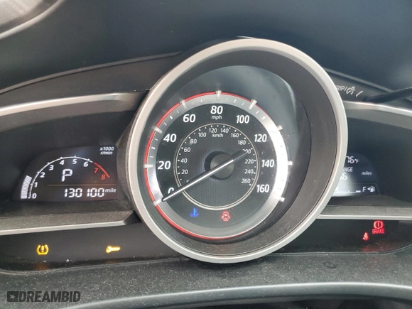 2016 Mazda Mazda3 i Grand Touring with VIN 3MZBM1N74GM296573, listed as a Copart auction lot 51242855 with 130,100 mi miles and Salvage Title. Bid and sale history available at carsss.com. Image 9.