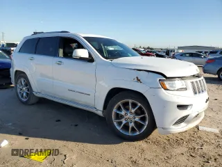 2015 Jeep Grand Cherokee Summit with VIN 1C4RJFJG0FC667645, listed as a Copart auction lot 46881825 with 94,426 mi miles and Salvage Title. Bid and sale history available at carsss.com. Image 4.