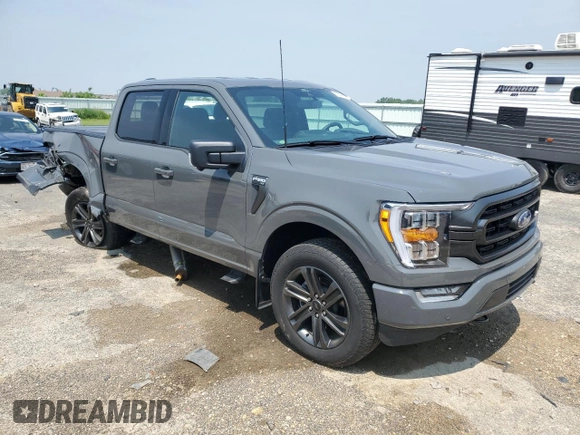 2021 Ford F-150 XL с VIN 1FTFW1E56MFC99418, выставлен на аукционе Copart как лот 59040165 с пробегом 19 909 миль миль и Списание • Salvage title. История ставок и продаж доступна на DreamBid. Изображение 4.