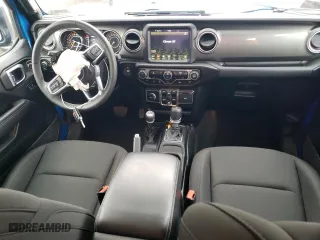 2023 Jeep Gladiator Overland with VIN 1C6HJTFG1PL515353, listed as a Copart auction lot 88072265 with 32,301 mi miles and Salvage Title. Bid and sale history available at carsss.com. Image 8.