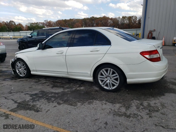 2008 Mercedes-Benz C-Class 3.0L Sport with VIN WDDGF81X38F149721, listed as a Copart auction lot 77883984 with 120,380 mi miles and Salvage Title. Bid and sale history available at carsss.com. Image 2.