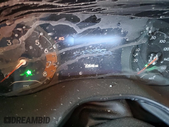 2022 Jeep Compass North with VIN 3C4NJDBB7NT209884, listed as a Copart auction lot 44819015 with 22,646 mi miles and Salvage Title. Bid and sale history available at DreamBid. Image 9.