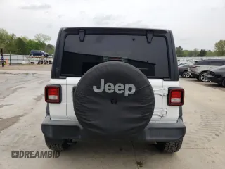 2018 Jeep Wrangler Unlimited Sport S z VIN 1C4HJXDG3JW319844, wystawiony jako Copart lot #48814314 z przebiegiem 33 849 mil mil oraz Szkoda całkowita • Salvage title. Historia ofert i sprzedaży dostępna na DreamBid. Obrazek 6.