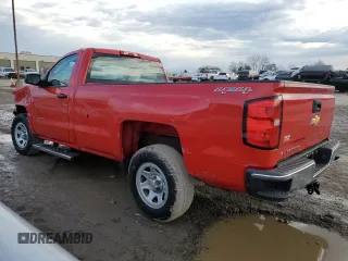 2014 Chevrolet Silverado 1500 Work Truck with VIN 1GCNKPEHXEZ197866, listed as a Copart auction lot 46697055 with 57,377 mi miles and Salvage Title. Bid and sale history available at DreamBid. Image 2.