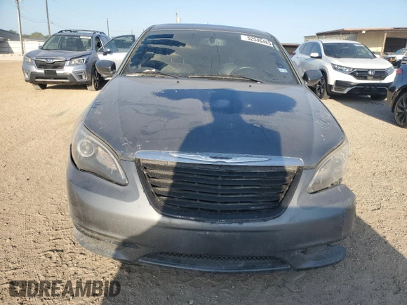 2012 Chrysler 200 S with VIN 1C3CCBHG6CN305872, listed as a Copart auction lot 52546465 with 120,351 mi miles and Salvage Title. Bid and sale history available at carsss.com. Image 5.