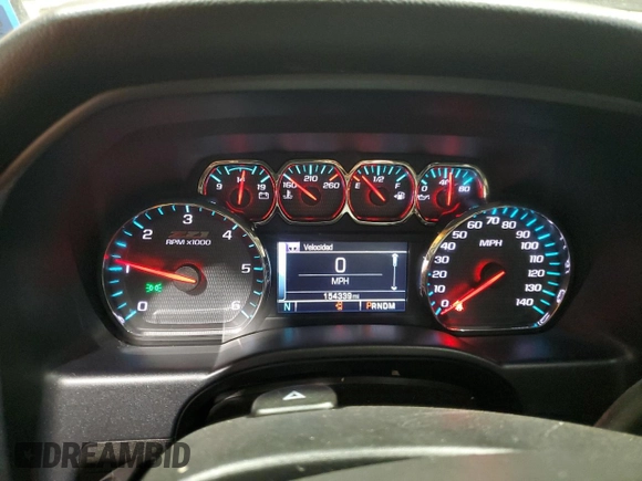 2016 Chevrolet Silverado 1500 LT with VIN 3GCUKREC1GG197804, listed as a Copart auction lot 49918635 with 154,339 mi miles and Salvage Title. Bid and sale history available at DreamBid. Image 9.