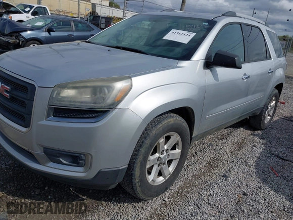 2015 GMC Acadia SLE with VIN 1GKKRNED8FJ182657, listed as a IAAI auction lot 41912524 with 162,134 mi miles and . Bid and sale history available at DreamBid. Image 17.