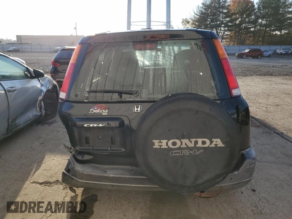 2001 Honda CR-V EX with VIN JHLRD17631S022255, listed as a Copart auction lot 78524334 with 181,869 mi miles and Salvage Title. Bid and sale history available at carsss.com. Image 6.
