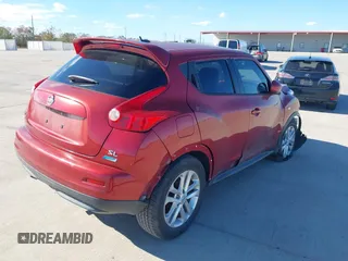 2013 Nissan Juke S with VIN JN8AF5MR0DT216626, listed as a IAAI auction lot 41067264 with 1 mi miles. Bid and sale history available at carsss.com. Image 4.
