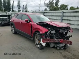 2021 Mazda CX-30 Premium with VIN 3MVDMADL1MM319635, listed as a Copart auction lot 48482585 with 21,192 mi miles and Salvage title. Bid and sale history available at DreamBid. Image 12.