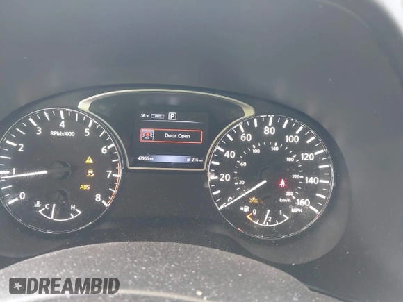 2018 Nissan Pathfinder SL with VIN 5N1DR2MM4JC617154, listed as a IAAI auction lot 41949176 with 47,955 mi miles. Bid and sale history available at carsss.com. Image 7.