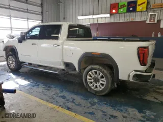 2020 GMC Sierra 2500HD Denali with VIN 1GT49REY1LF122894, listed as a Copart auction lot 45106775 with 205,628 mi miles and Salvage Title. Bid and sale history available at carsss.com. Image 2.
