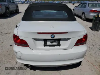 2008 BMW 1 Series 128i with VIN WBAUN13508VH77566, listed as a Copart auction lot 49605155 with 66,885 mi miles and Salvage Title. Bid and sale history available at DreamBid. Image 6.
