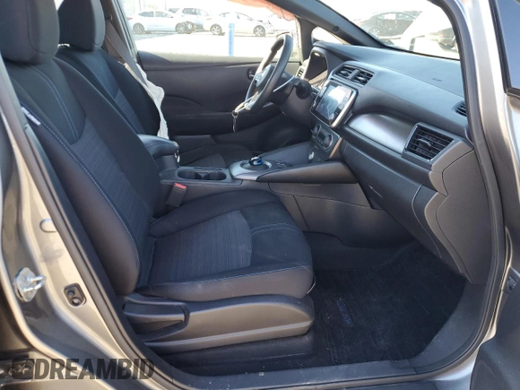2020 Nissan LEAF with VIN 1N4BZ1BPXLC311054, listed as a Copart auction lot 80226864 with 46,874 mi miles and Salvage title. Bid and sale history available at DreamBid. Image 7.